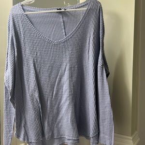 Long sleeve urban outfitters waffle shirt